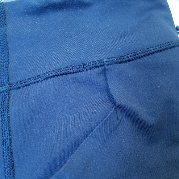 Lululemon Pace Rival Luxtreme Crop Leggings Size 6 Small Pants Black Skinny - Picture 15 of 16